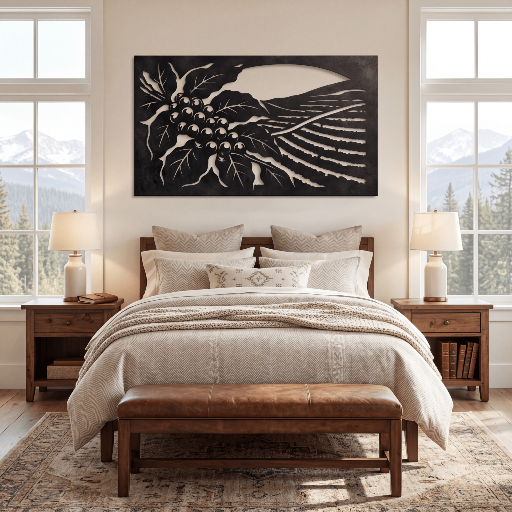 The Coffee Plantation - Metal Wall Art - Forge - Anthem Classic