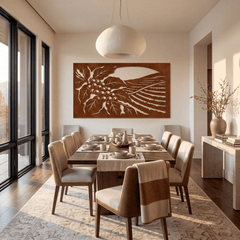 The Coffee Plantation - Metal Wall Art - Oxide - Anthem Classic