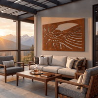 The Coffee Plantation - Metal Wall Art - Oxide