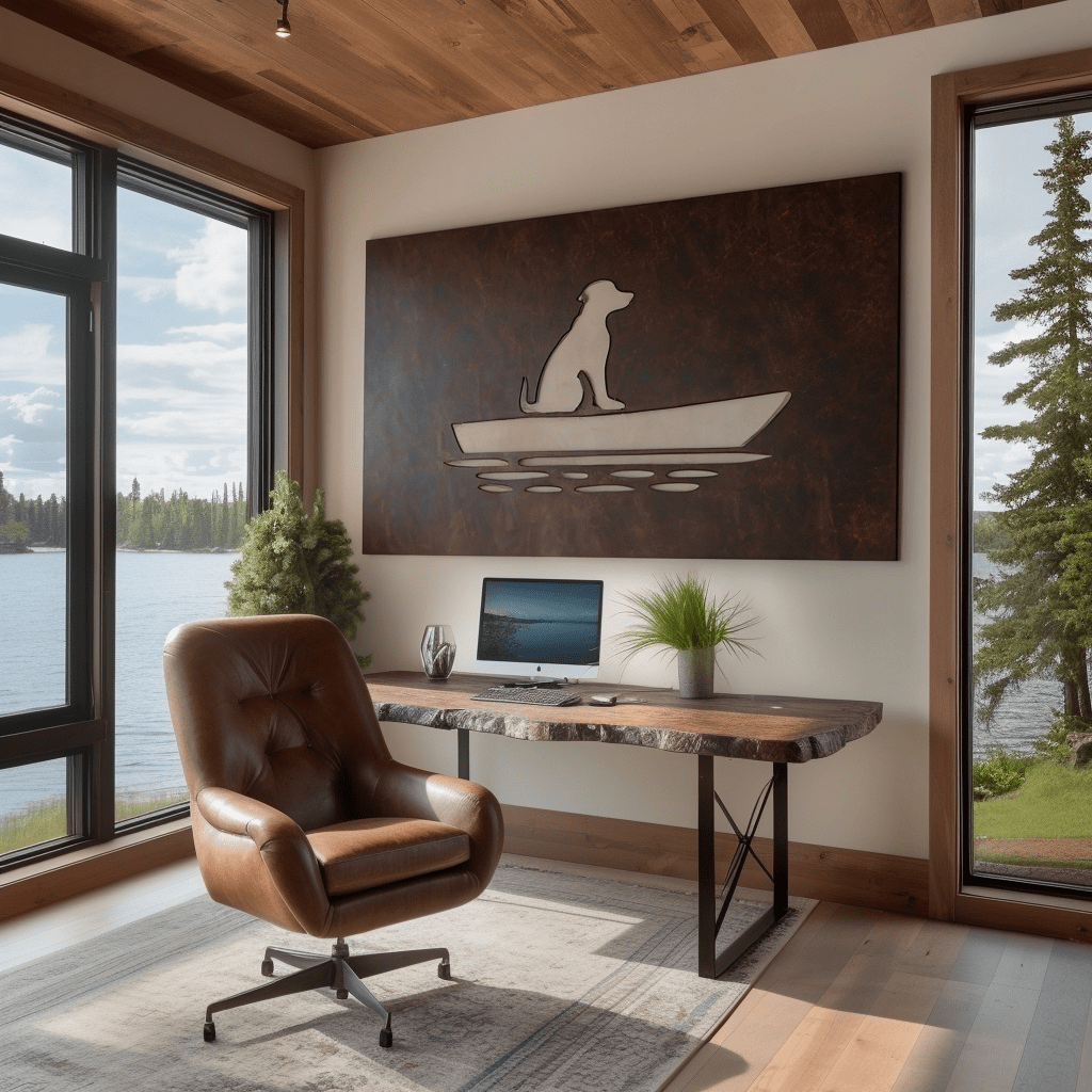 The Companion - Metal Wall Art - Anthem Classic