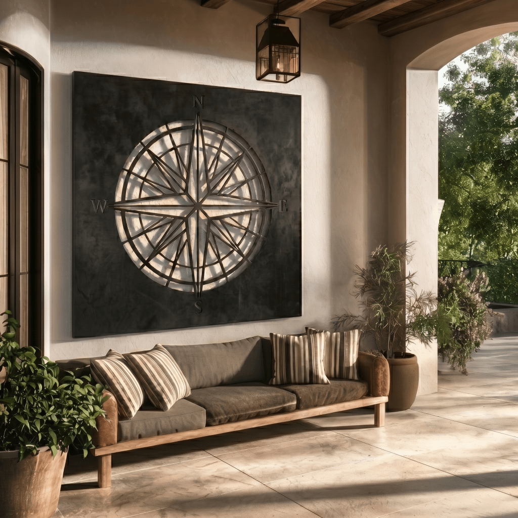 The Compass - Metal Wall Art - Anthem Classic