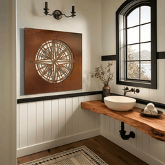 The Compass - Metal Wall Art - Anthem Classic