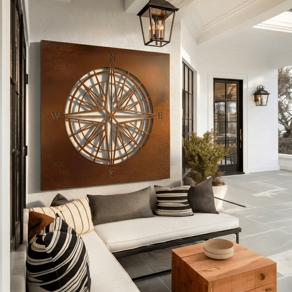 The Compass - Metal Wall Art - Anthem Classic