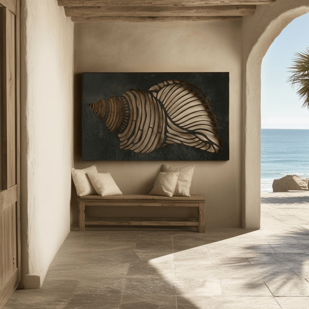 The Conch - Metal Wall Art - Forge - Anthem Classic
