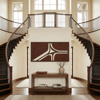 The Continuum - Metal Wall Art - Oxide
