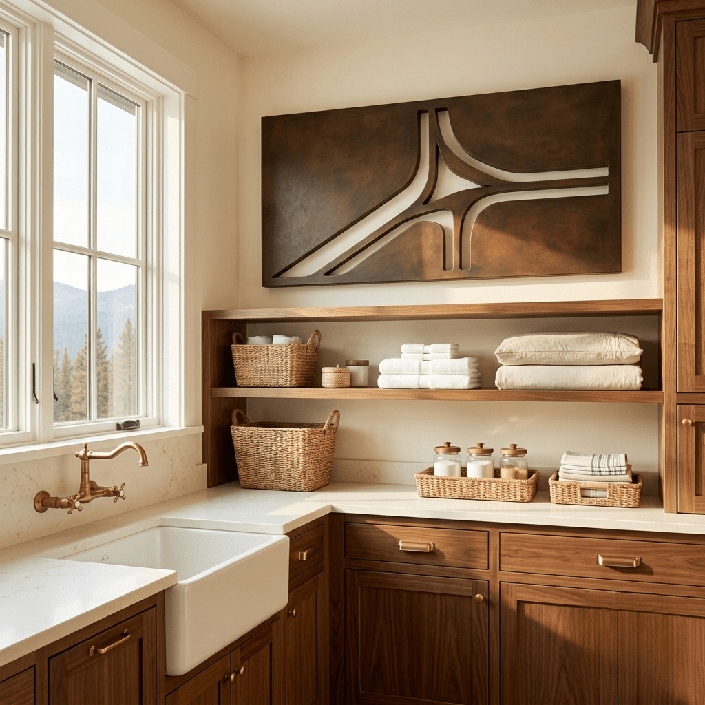 The Continuum - Metal Wall Art - Umber - Anthem Classic
