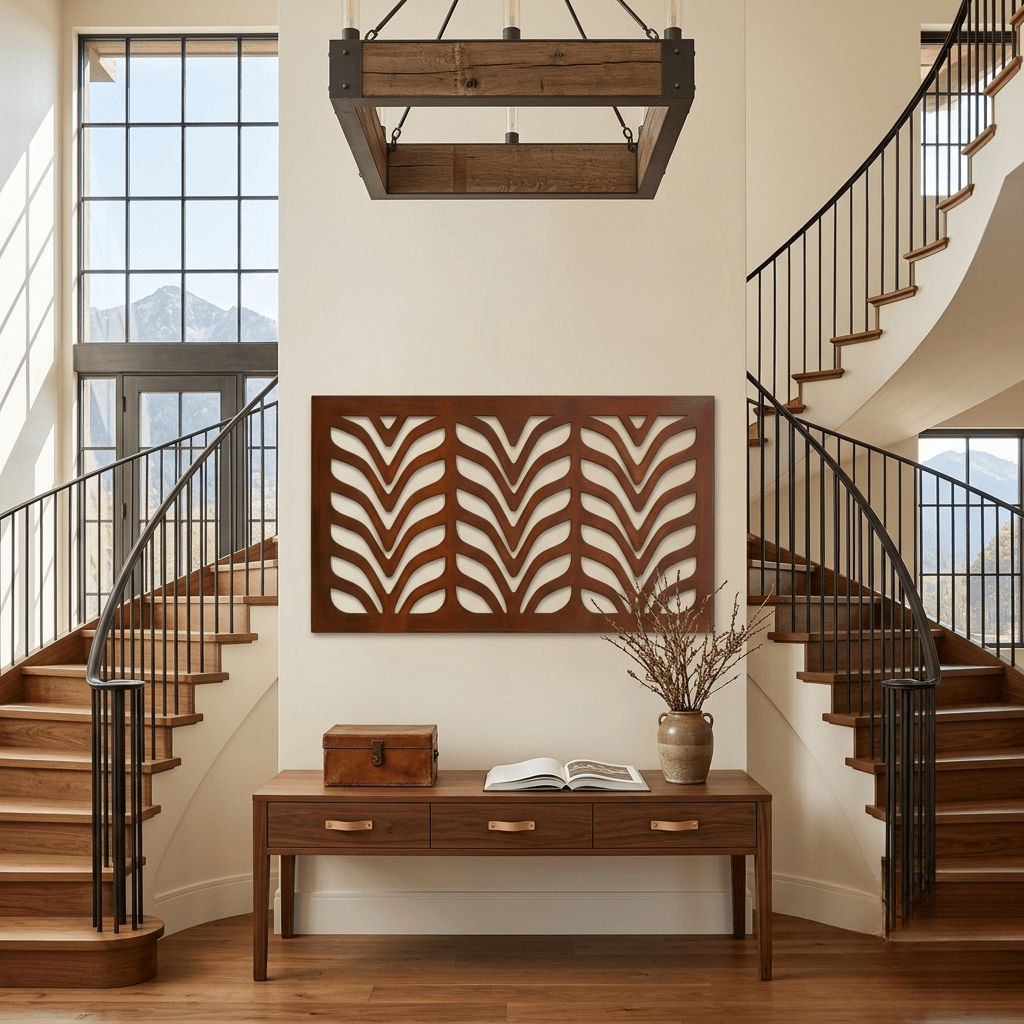 The Contour - Metal Wall Art - Oxide - Anthem Classic