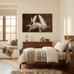 The Corsair - Metal Wall Art - Umber - Anthem Classic