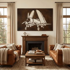 The Corsair - Metal Wall Art - Umber - Anthem Classic