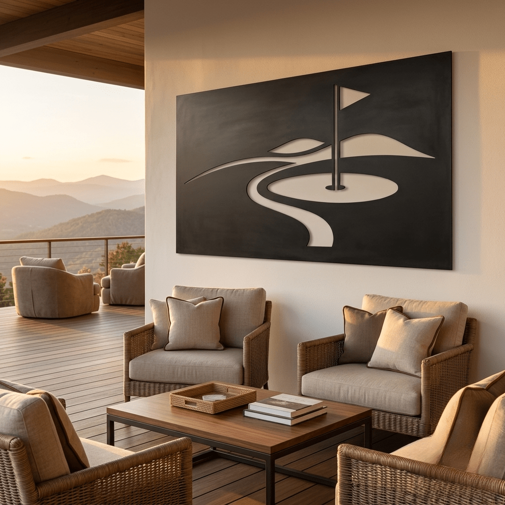 The Course Record - Metal Wall Art - Forge - Anthem Classic