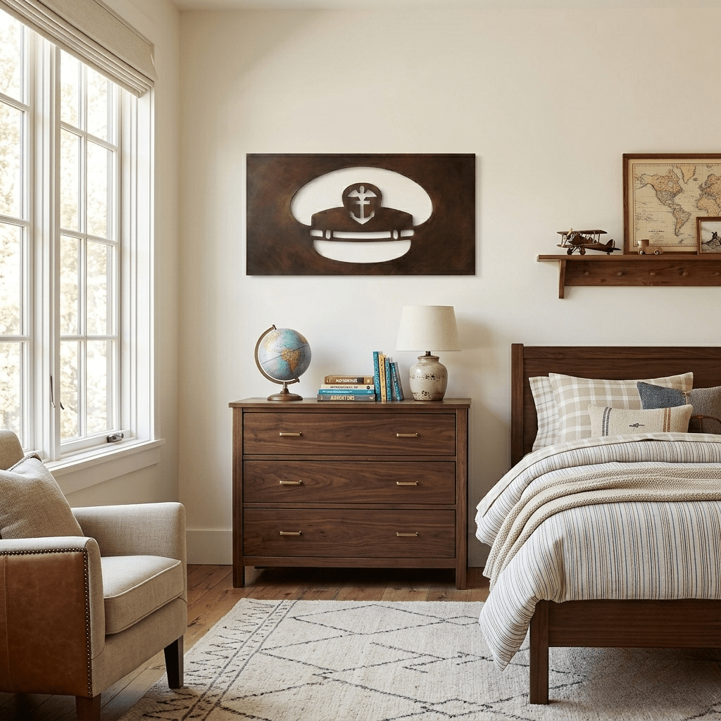 The Cover - Metal Wall Art - Umber - Anthem Classic