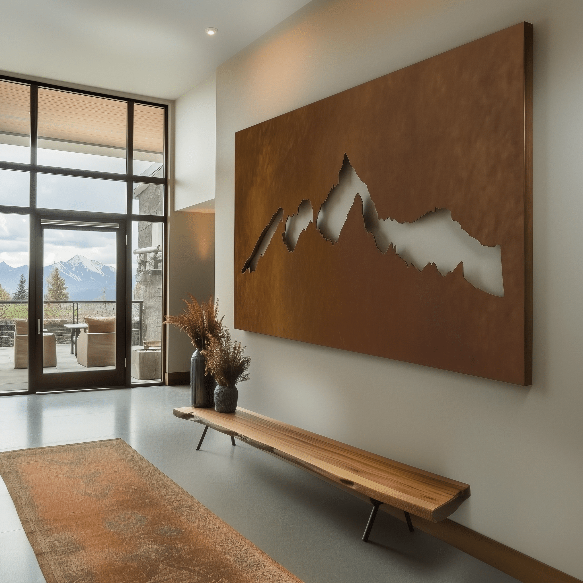 The Crestfall - Metal Wall Art - Anthem Classic