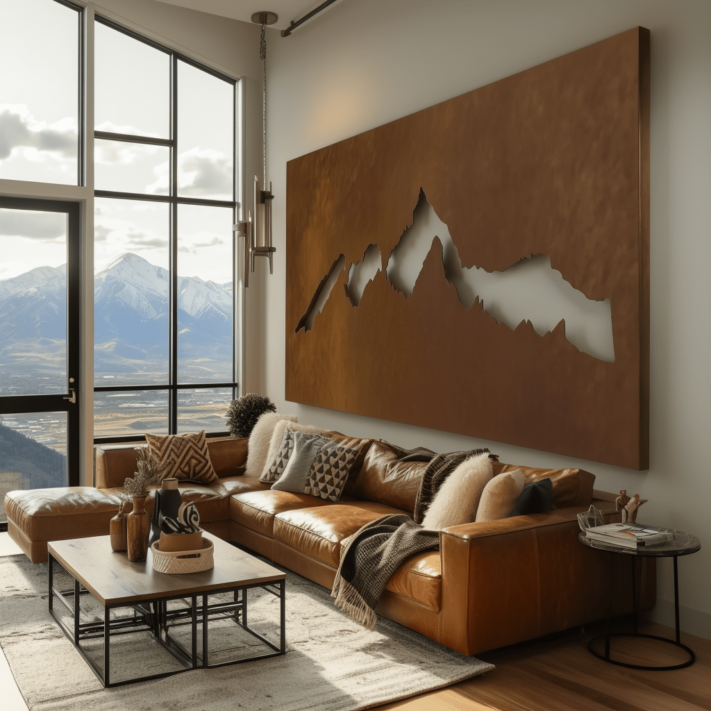 The Crestfall - Metal Wall Art - Anthem Classic