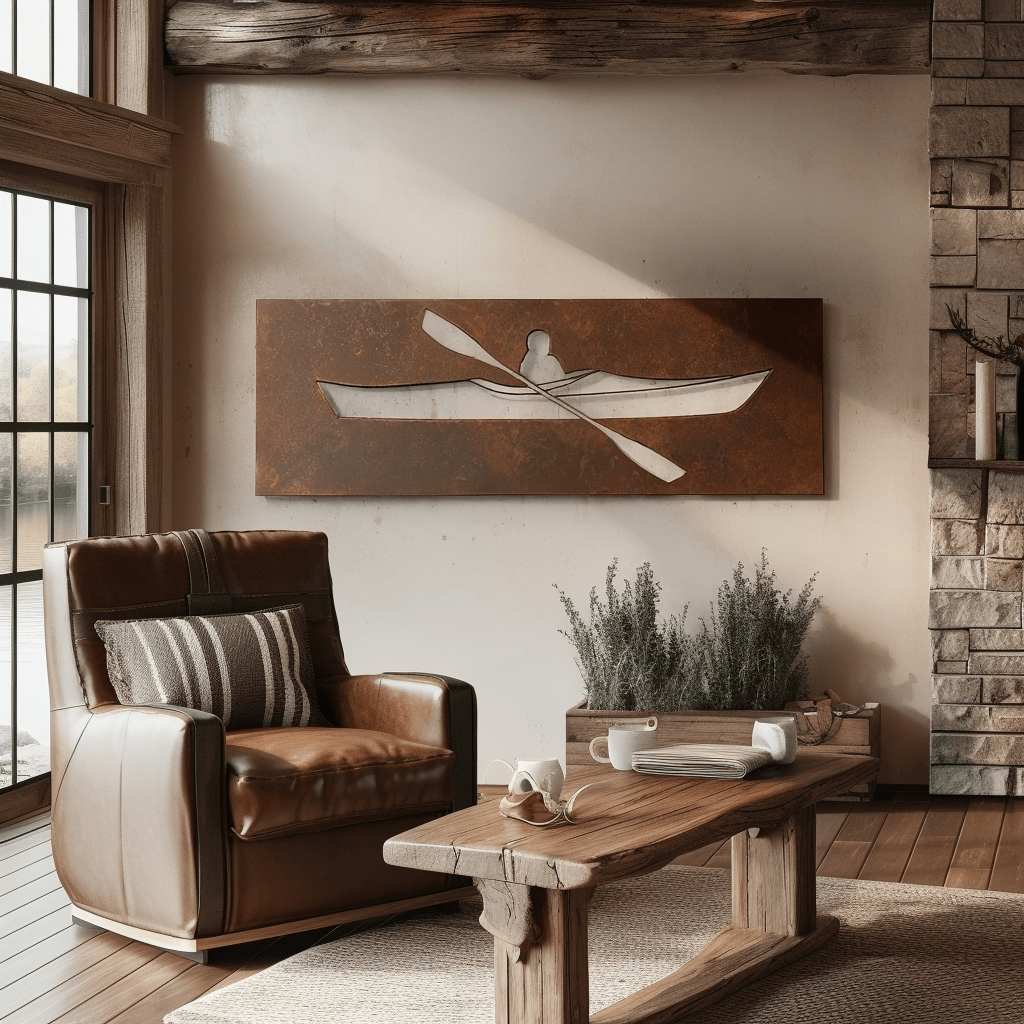 The Crossing Paddle - Metal Wall Art - Anthem Classic