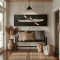 The Crossing Paddle - Metal Wall Art - Forge