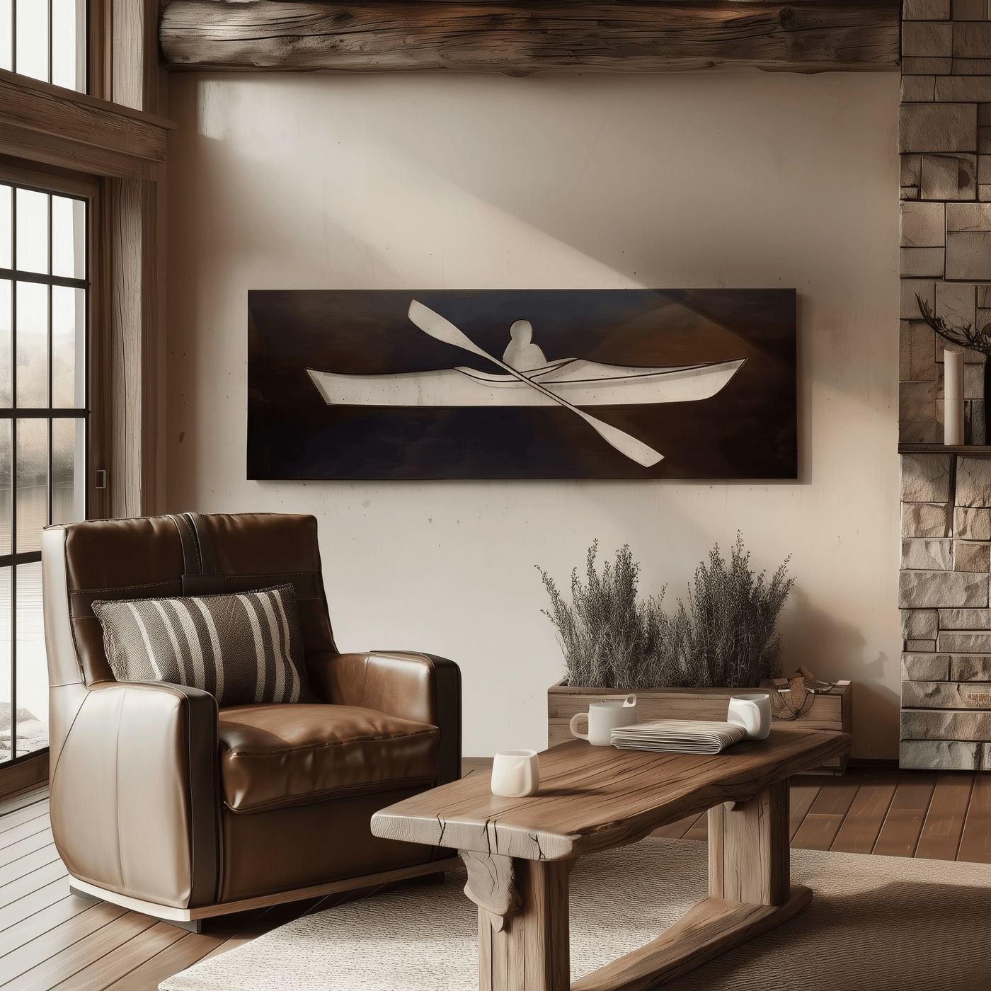 The Crossing Paddle - Metal Wall Art - Anthem Classic