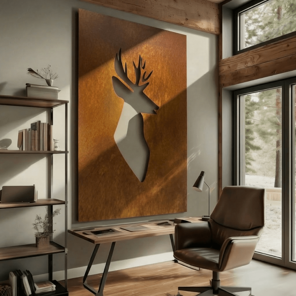 The Crownwood - Metal Wall Art - Anthem Classic
