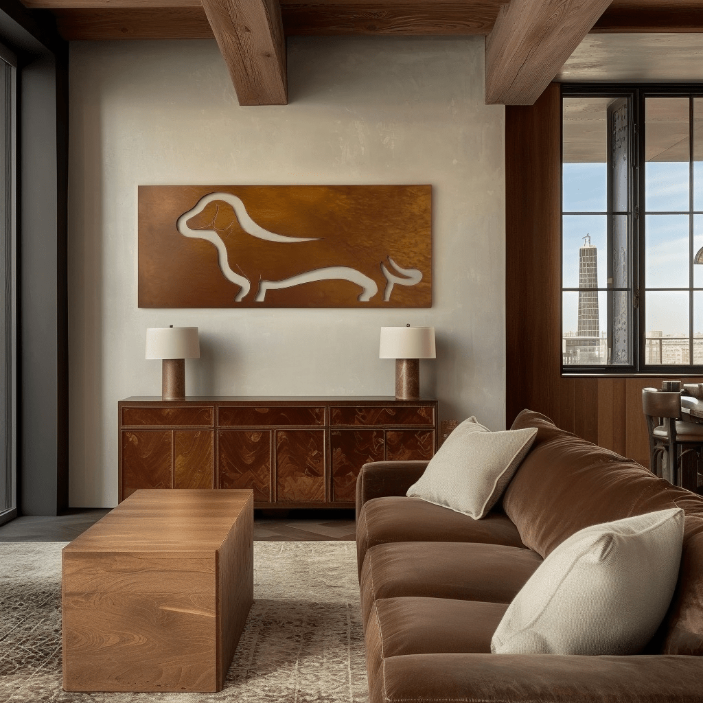 The Dachshund - Metal Wall Art - Anthem Classic