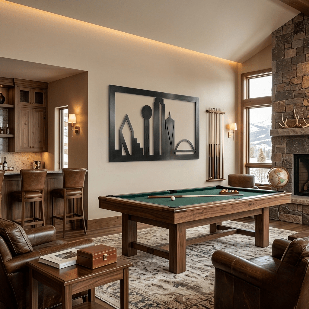 The Dallas Skyline - Metal Wall Art - Forge - Anthem Classic