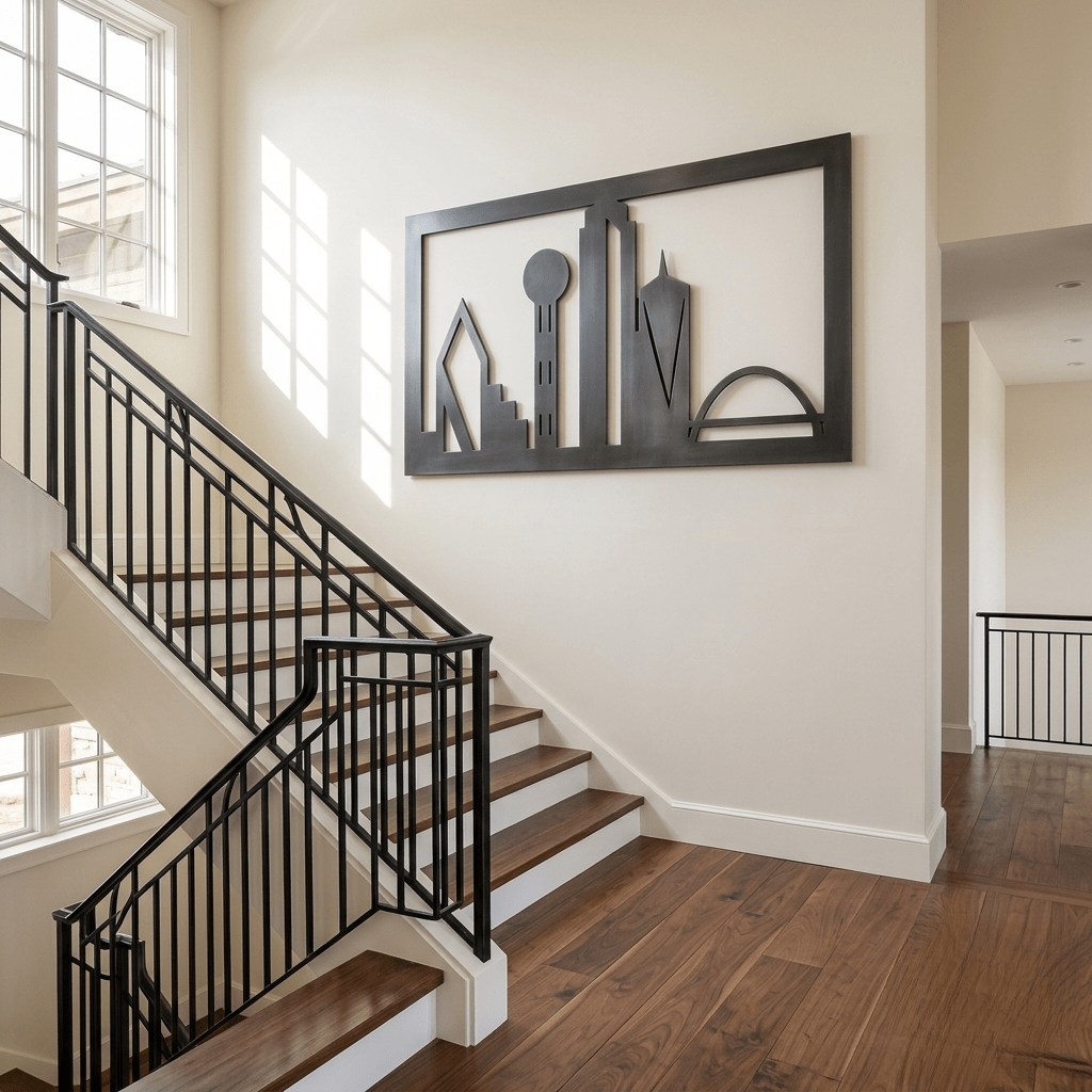 The Dallas Skyline - Metal Wall Art - Forge - Anthem Classic