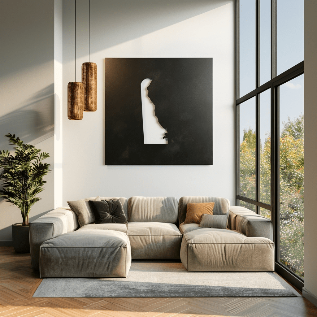 The Delaware - Metal Wall Art - Anthem Classic