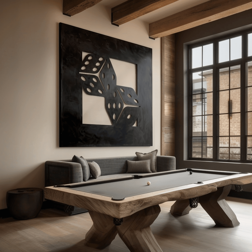 The Dice - Metal Wall Art - Anthem Classic