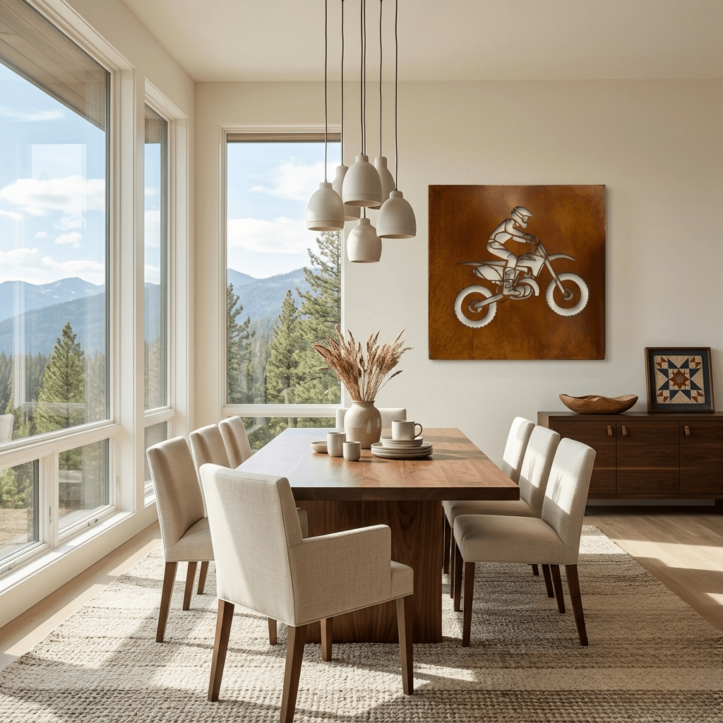 The Dirt and Steel - Metal Wall Art - Oxide - Anthem Classic