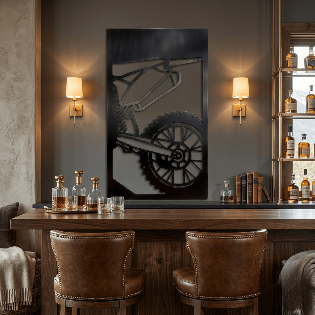 The Dirt Bike - Metal Wall Art - Forge - Anthem Classic