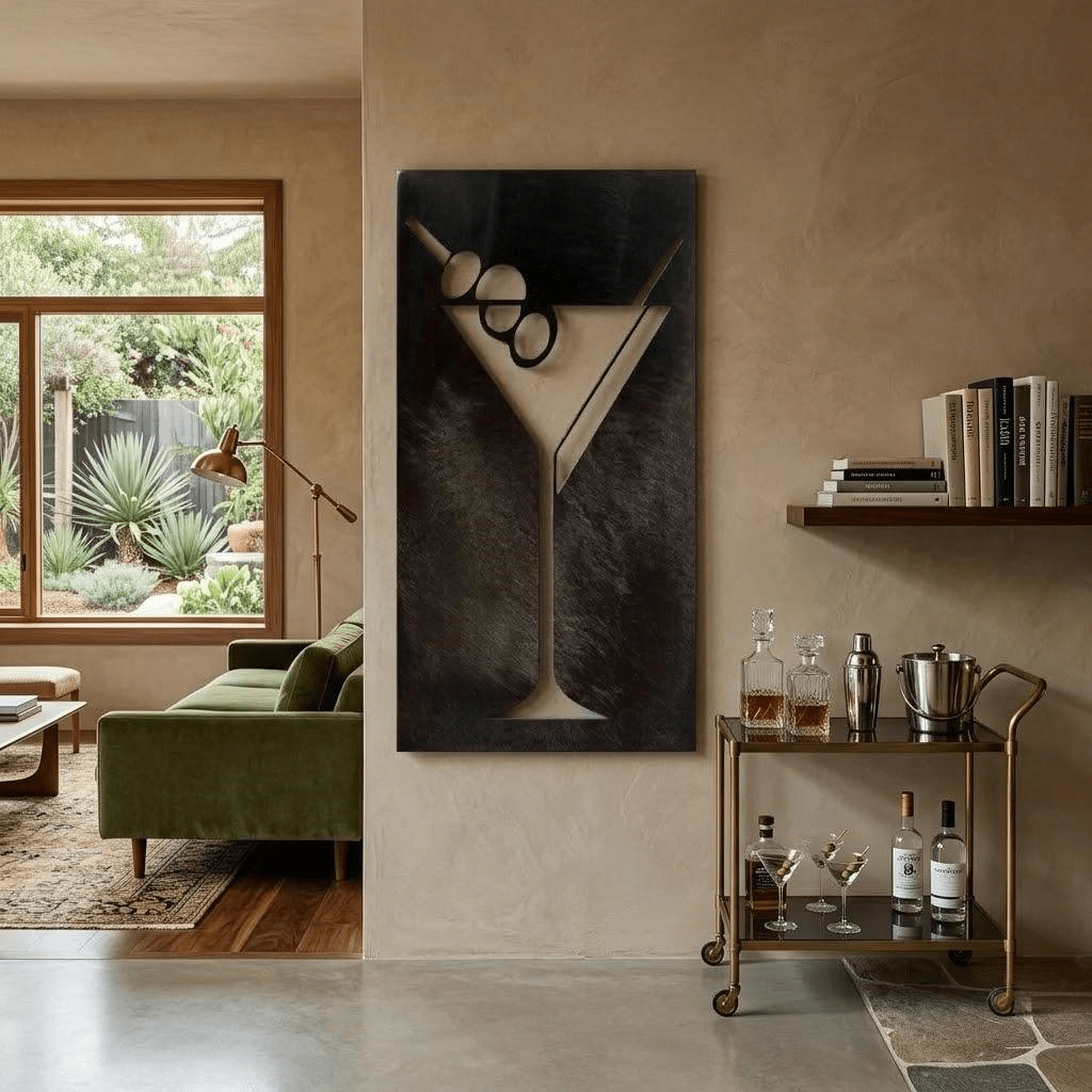 The Dirty Martini - Metal Wall Art - Anthem Classic