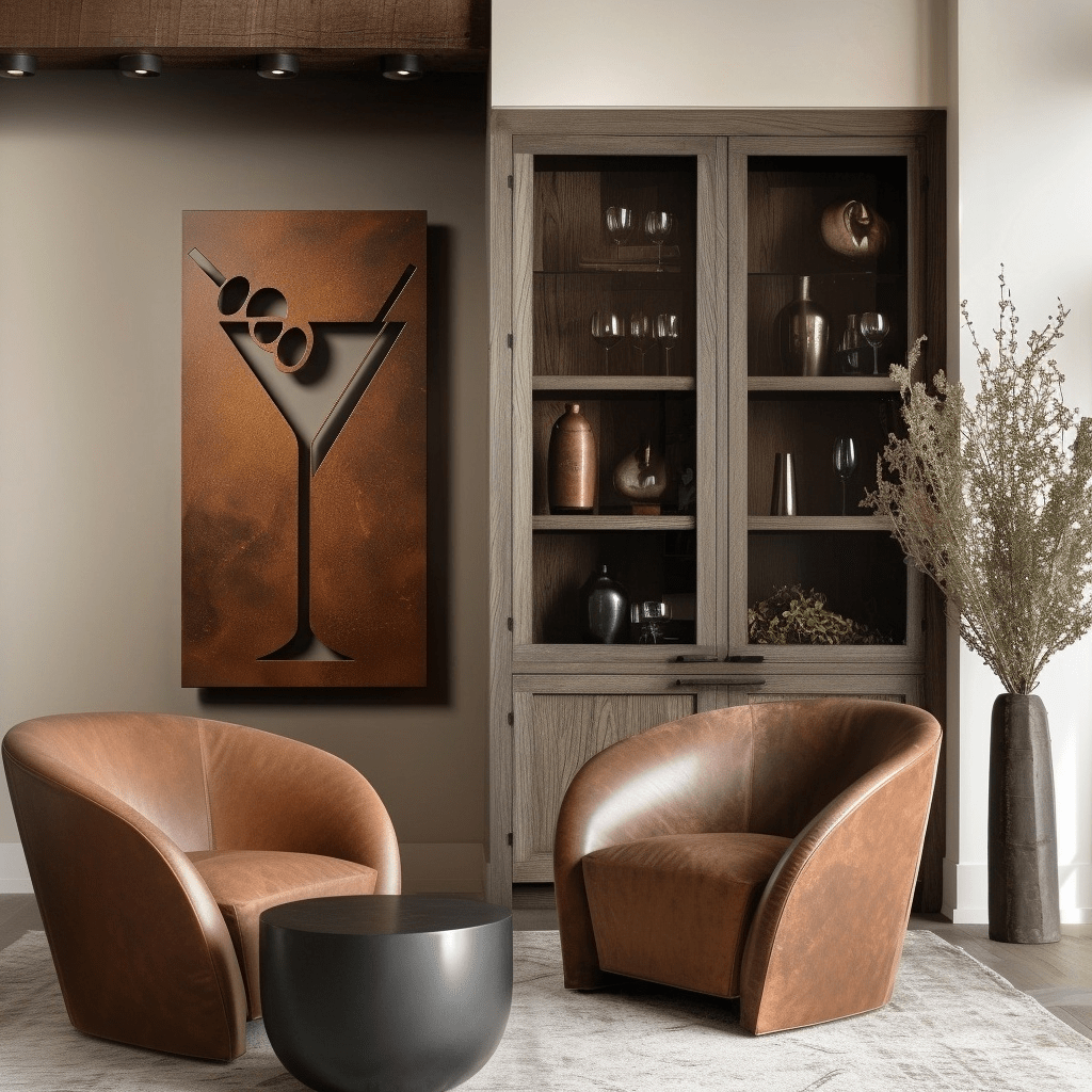 The Dirty Martini - Metal Wall Art - Anthem Classic