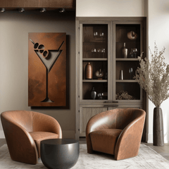 The Dirty Martini - Metal Wall Art - Anthem Classic