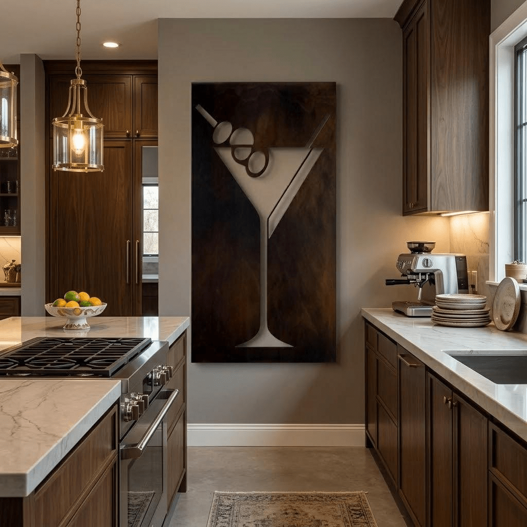 The Dirty Martini - Metal Wall Art - Anthem Classic