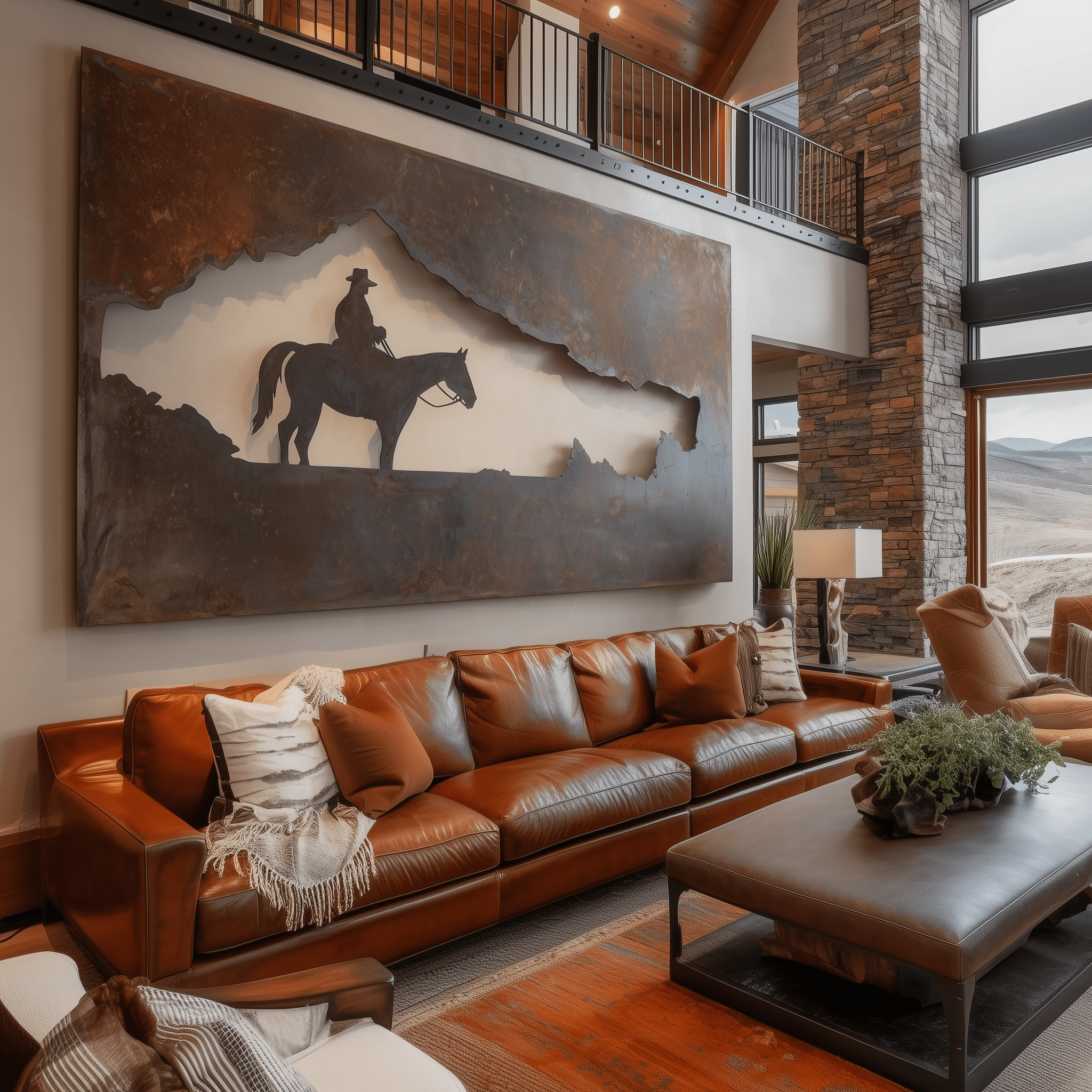 The Divide - Metal Wall Art - Anthem Classic