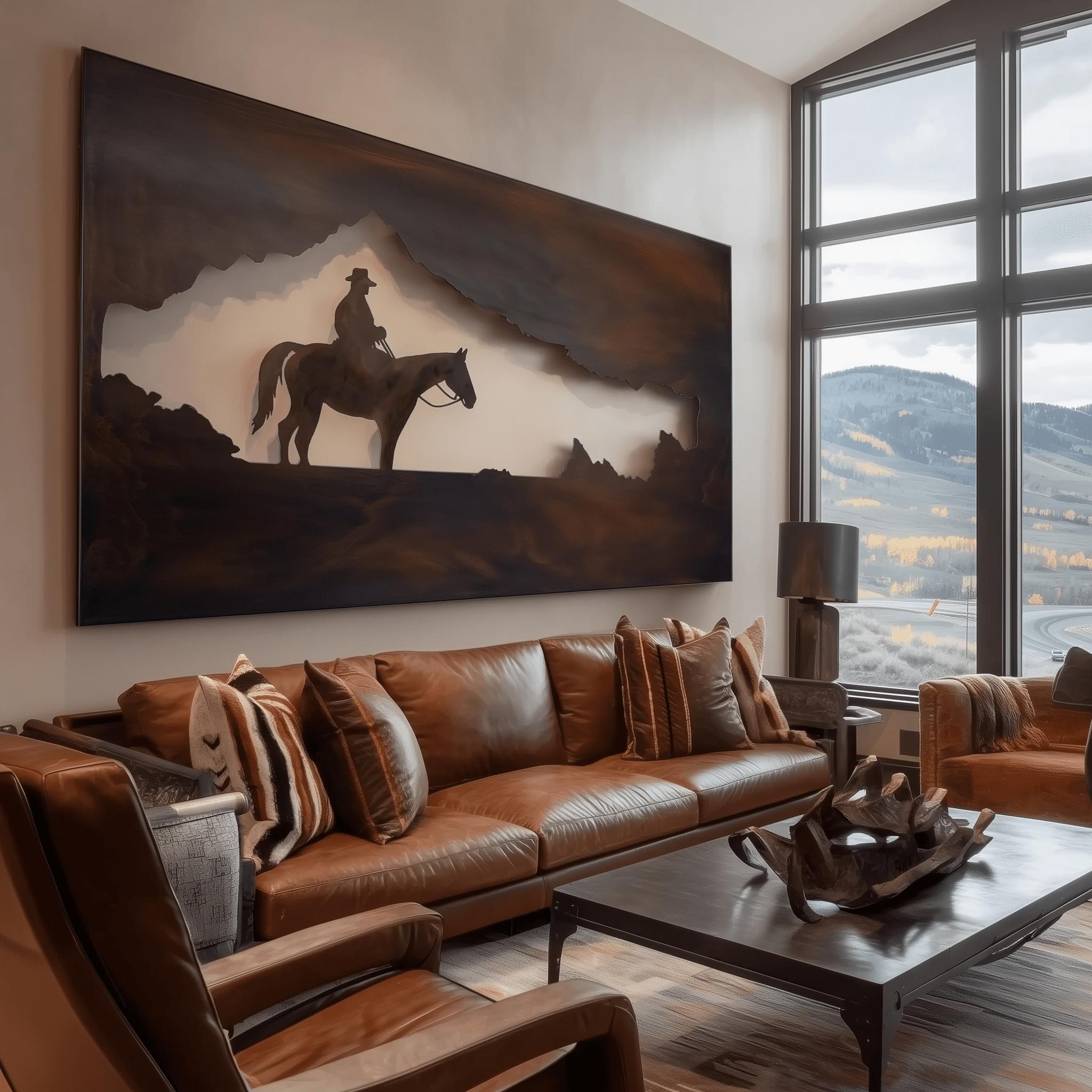 The Divide - Metal Wall Art - Anthem Classic