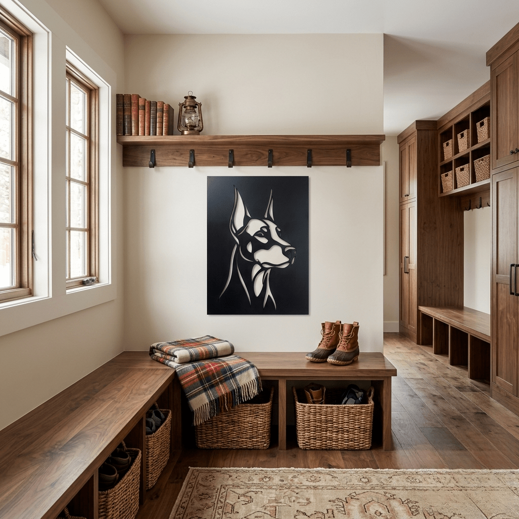The Doberman - Metal Wall Art - Forge - Anthem Classic