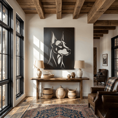 The Doberman - Metal Wall Art - Forge - Anthem Classic