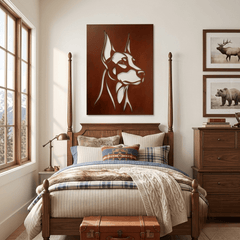 The Doberman - Metal Wall Art - Oxide - Anthem Classic