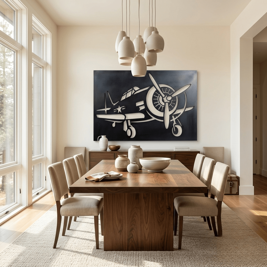 The Dogfight - Metal Wall Art - Forge - Anthem Classic