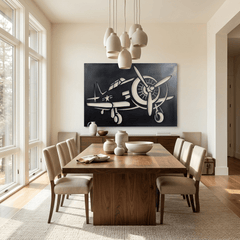 The Dogfight - Metal Wall Art - Forge - Anthem Classic