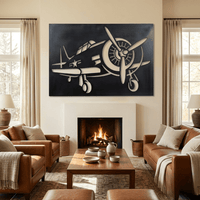 The Dogfight - Metal Wall Art - Forge