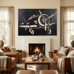 The Dogfight - Metal Wall Art - Forge - Anthem Classic