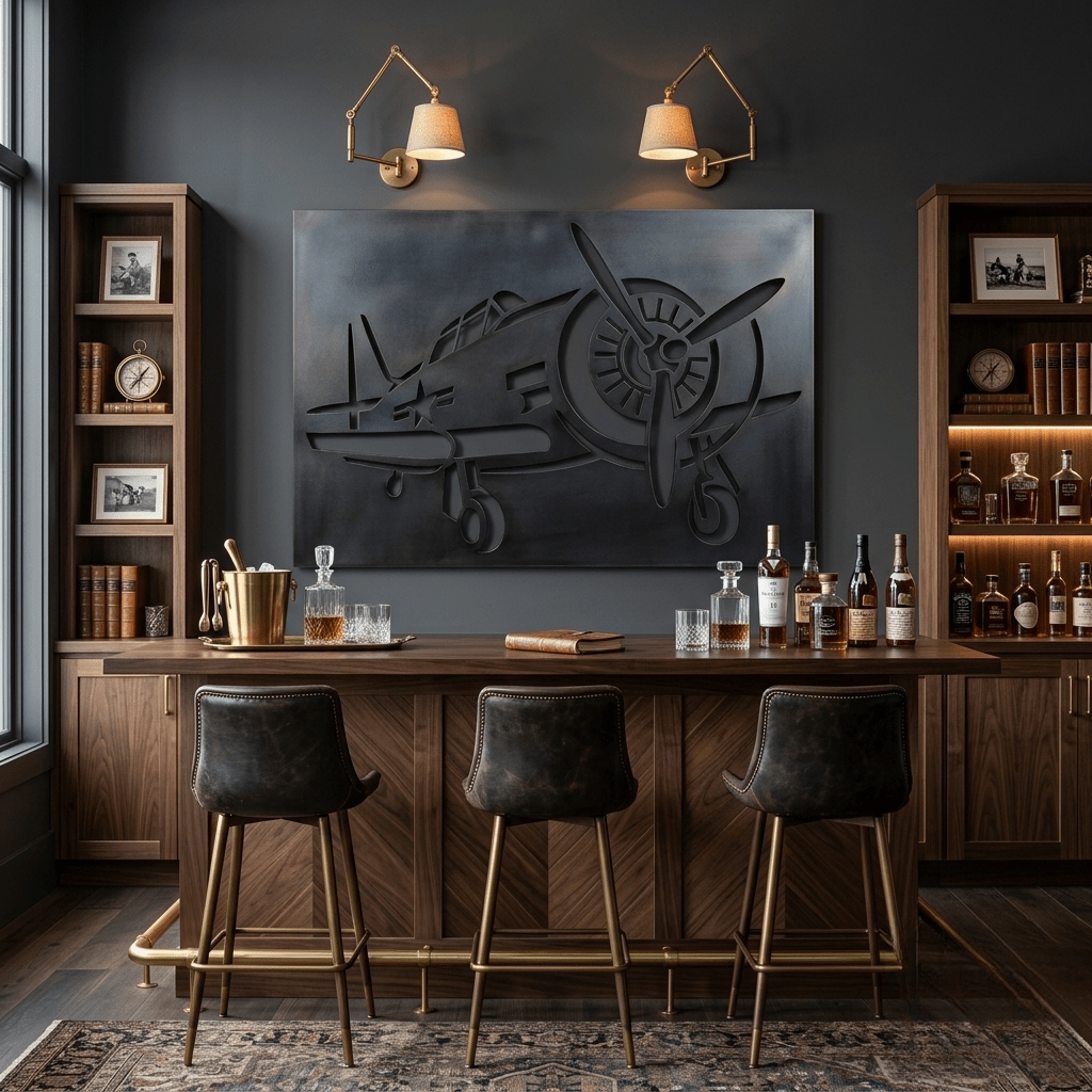 The Dogfight - Metal Wall Art - Forge - Anthem Classic