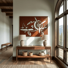 The Dogfight - Metal Wall Art - Oxide - Anthem Classic