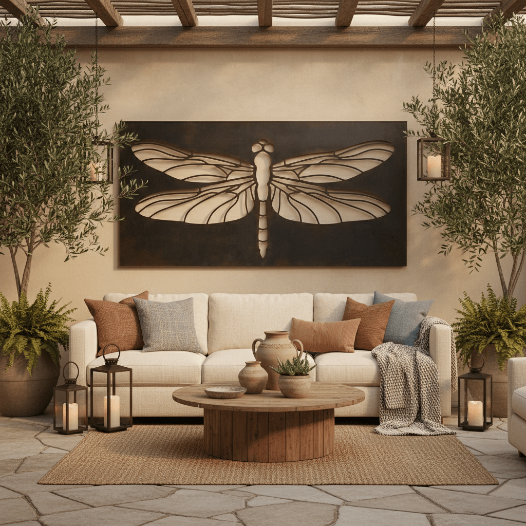 The Dragonfly - Metal Wall Art - Anthem Classic