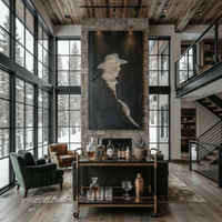 The Drifter - Metal Wall Art - Forge