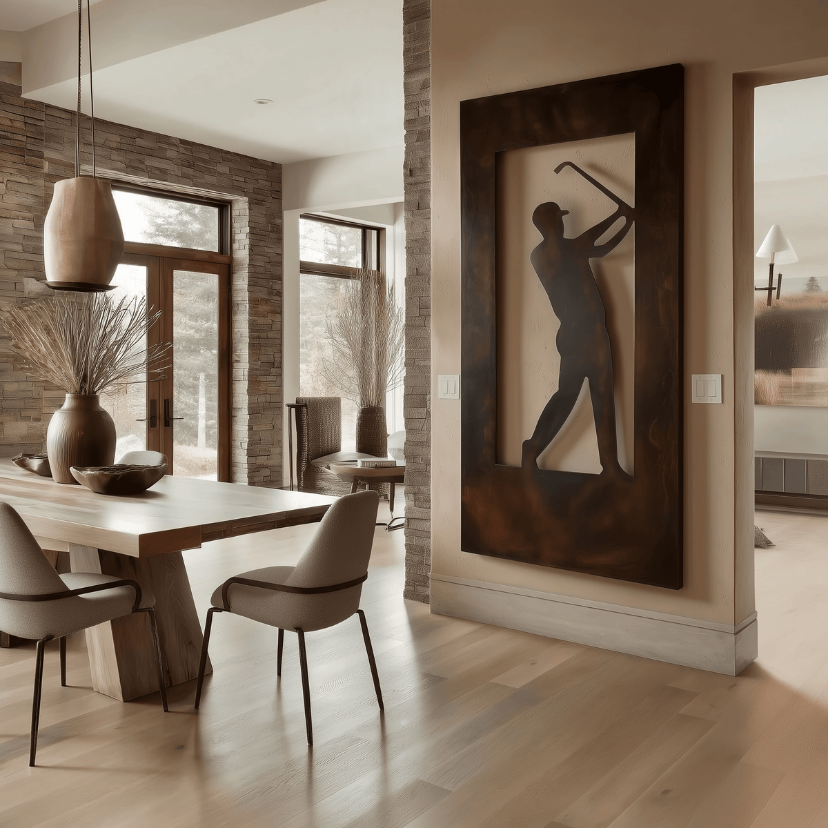 Golf Metal Wall Art – Anthem Classic