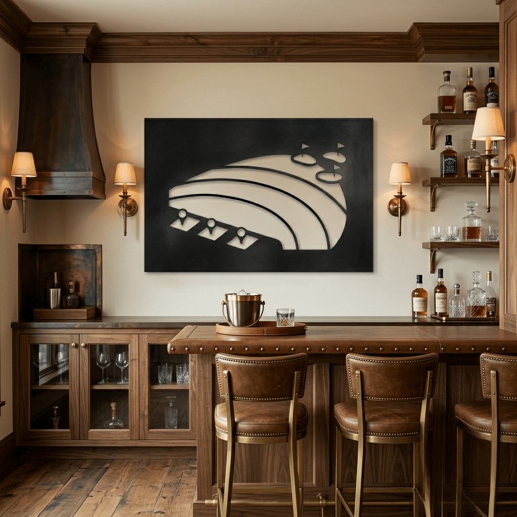 The Driving Range - Metal Wall Art - Forge - Anthem Classic
