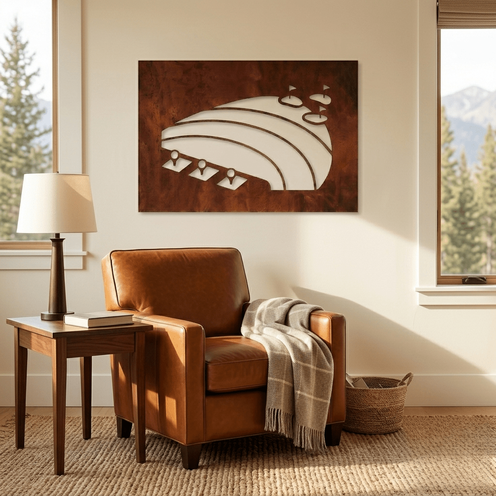 The Driving Range - Metal Wall Art - Oxide - Anthem Classic