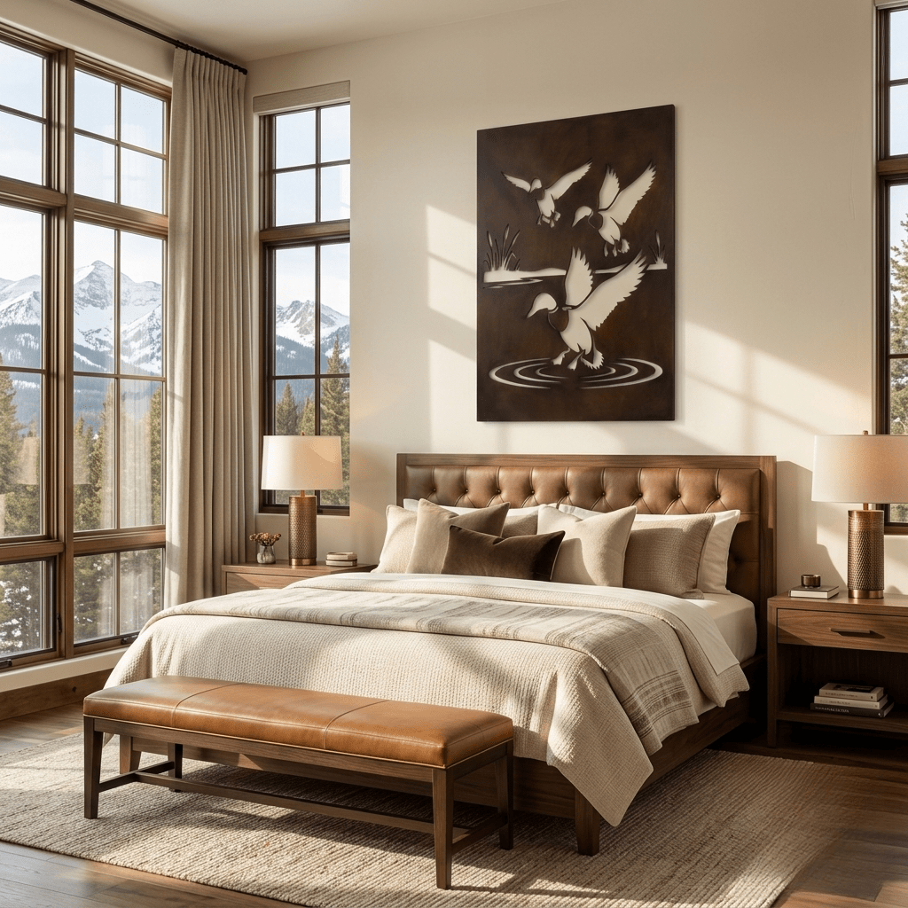 The Drop - Metal Wall Art - Umber - Anthem Classic