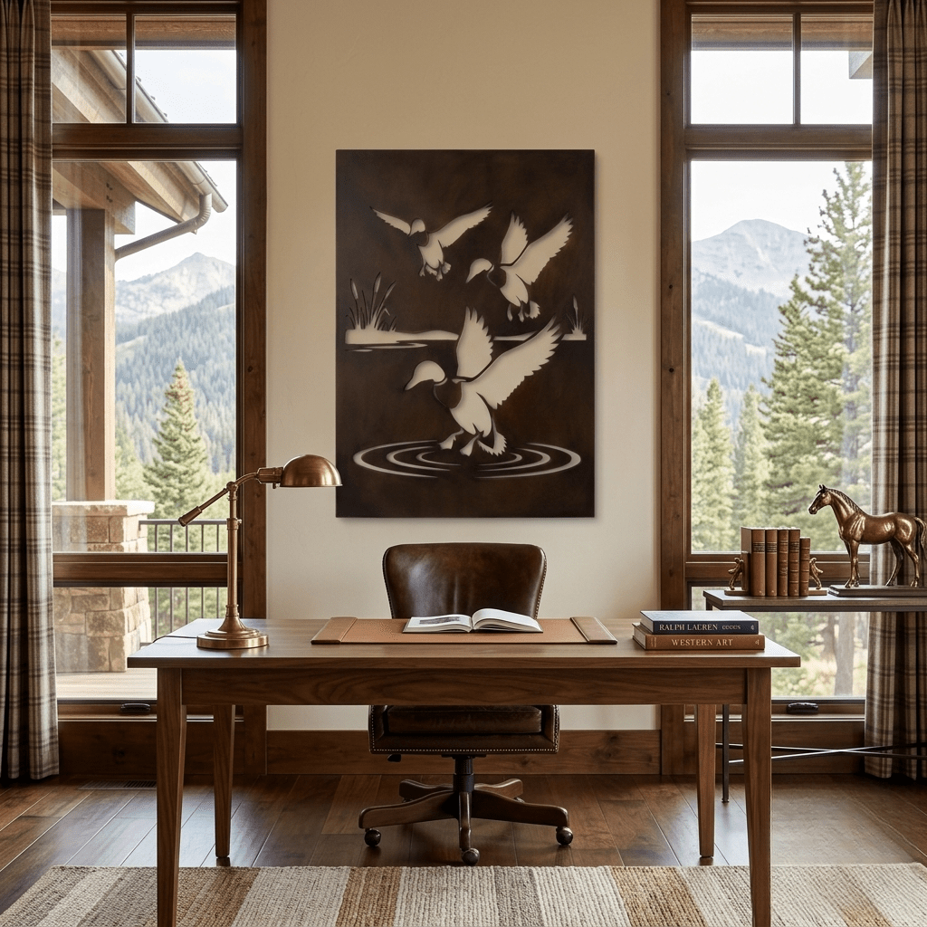 The Drop - Metal Wall Art - Umber - Anthem Classic